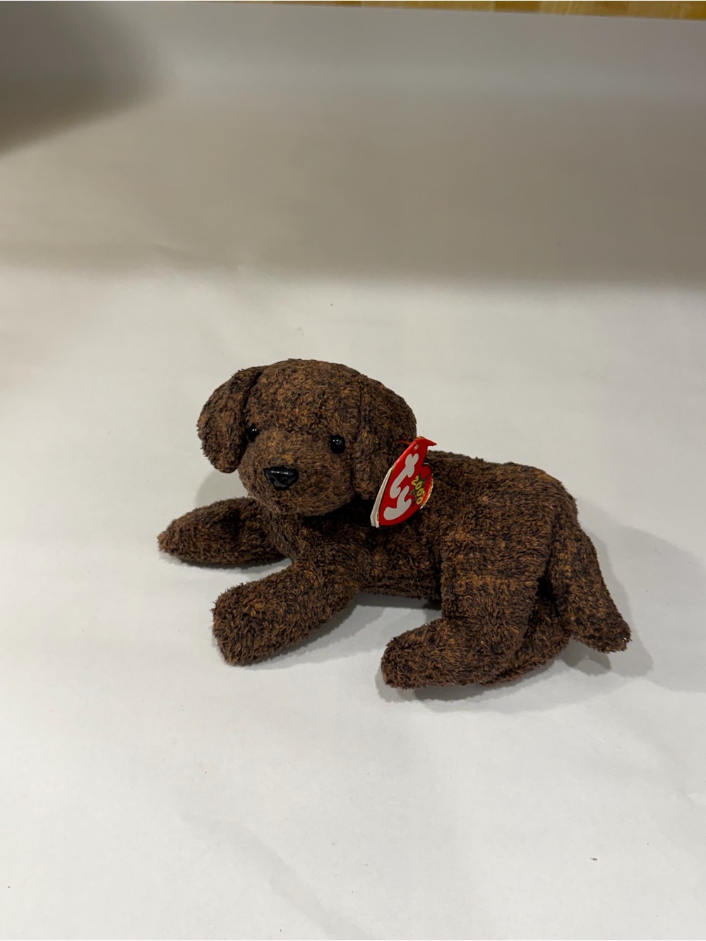 TY Beanie Baby Brown Puppy Plush vintage